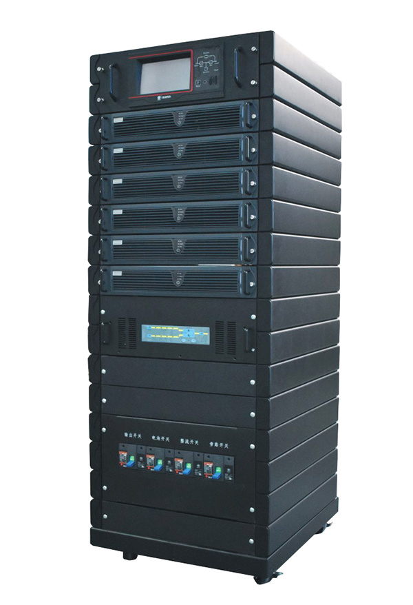 CPHP多制式模块化UPS-C10型塔式叠层机柜(10~100kVA)