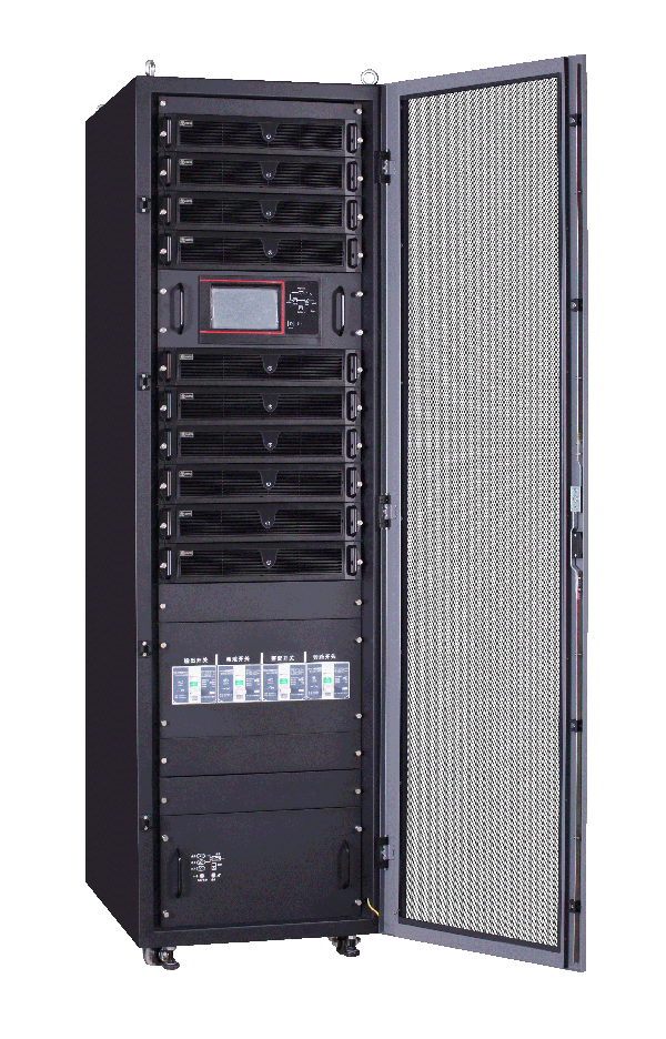 CPHP多制式模块化UPS-C10型网络机柜(10~120kVA)